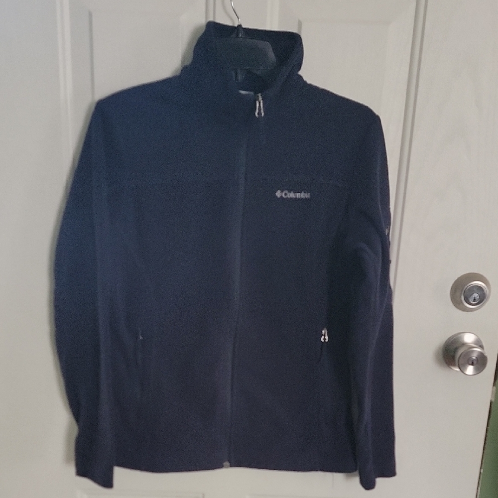 Columbia Navy Full-Zip Fleece Jacket